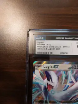 2023 Lugia ex Venusaur & Lugia ex Deck / Holo Trading Card Game Classic CGC 9 - Image 2