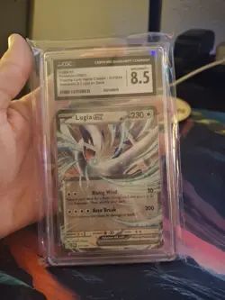 Pokemon TCG Lugia EX Holo Trading Card 017/034 CGC 8.5 - Image 1