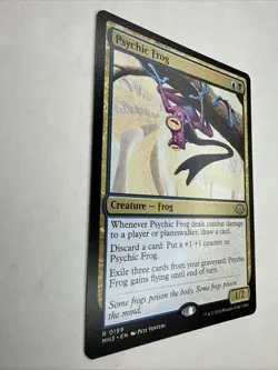 Psychic Frog Magic the Gathering Creature Card Modern Horizons 3, Rare NM - Image 2