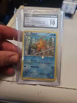 Staryu 004/034 2023 Pokemon Trading Card Game Classic Holo CGC Gem Mint 10 - Image 1