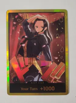 Nico Robin Gold DON!! CARD EB03 Extra Booster Heroines Edition One Piece English - Image 1