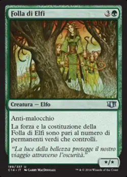 MTG DROVE OF ELVES EXC - FOLLA DI ELFI - CMDA 2014 - MAGIC - Image 1