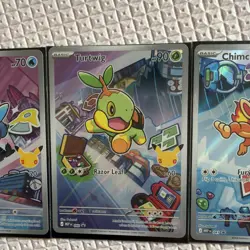 First Partner Illustration Collection Series 1 Gen 4 Sinnoh Set Pokemon TCG - Image 3