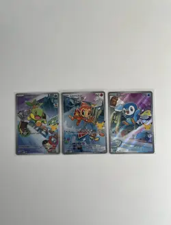 Pokemon TCG First Partner Illustration Collection Series 1 Sinnoh GEN 4 set MINT - Image 1