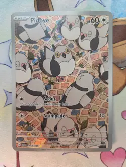 Pokemon TCG Pidove Illustration Rare 148/086 Sv: Black Bolt Holo Pack Fresh - Image 2