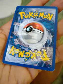rare print error Pokemon diamond and Pearl base set card 34/130 noctowl reverse - Image 1