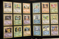 Pokemon Complete SHADOWLESS Base Set Non-Holo 17-102 WOTC Binder Lot (NM) - Image 3