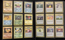 Pokemon Complete SHADOWLESS Base Set Non-Holo 17-102 WOTC Binder Lot (NM) - Image 5