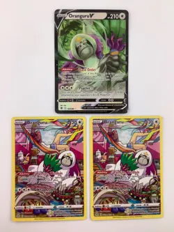 Pokemon TCG Oranguru TG12/TG30 Holo Rare & 133/189 Holo Rare NM - Image 1