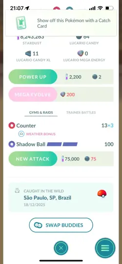 Pokemon Go Shiny Lucario - Image 2