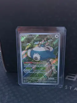2023 Pokemon TCG 151 Snorlax SVP 051 Black Star Promo Illustration Rare Holo NM - Image 2