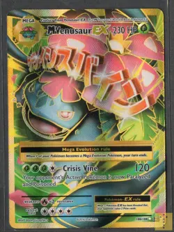 M Venusaur EX 100/108 Ultra Rare Evolutions Pokemon Near Mint - Image 1