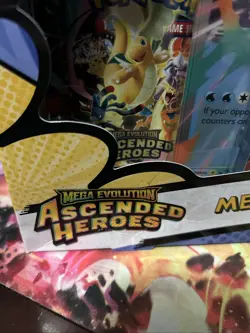 Pokemon TCG Mega Feraligatr EX Box - Mega Evolution Ascended Heroes Damaged Box - Image 2