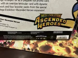 Pokemon TCG Mega Feraligatr EX Box - Mega Evolution Ascended Heroes Damaged Box - Image 3
