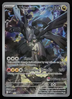 N's Zekrom (Pokemon Center Exclusive) 031 Holo Mega Evolution Promo English NM - Image 1
