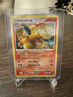 Charizard 1/99 Platinum Arceus Cracked Ice Holo Rare Pokemon Card LP - Image 1