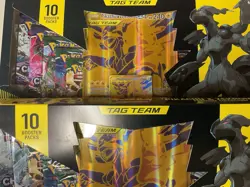 2 x Pokemon TCG Pikachu and Zekrom-GX Tag Team Premium Collection Sealed - Image 1
