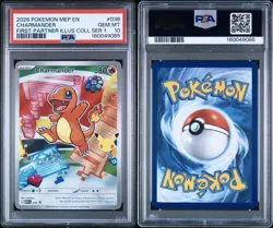 PSA 10 2026 POKEMON MEP EN CHARMANDER FIRST PARTNER ILLUS COLL SER 1 🔥 - Image 5