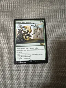 MTG Core Set 2021 Heroic Intervention Card 188/274 Regular, Near Mint Condition - Image 1