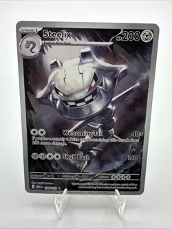 Steelix 150/132 Ultra Rare Holo – ME01: Mega Evolution – NM Pokemon - Image 1