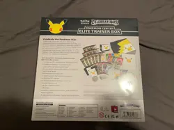 Pokemon 25th Celebrations Elite Trainer Box Pokemon Center ETB New Sealed - Image 2