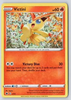 Victini 005/015 Promo McDonald's Promos 2022 Holo Near Mint - Image 1