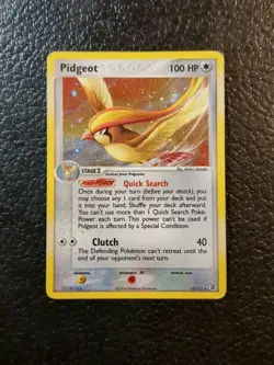 Pidgeot 10/112 FireRed & LeafGreen Holo LP Pokemon Card - Image 1