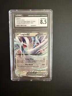 The Pokemon Company Lugia ex 017/034 TCG Classic Holo Eng CGC 8.5 230 HP - Image 1