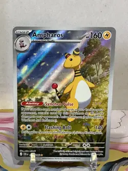 Ampharos 090/086 - Illustration Rare - Pokemon TCG: Chaos Rising - English NM - Image 1