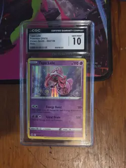 Pokemon Tapu Lele 064/159 Crown Zenith 2023 Holo Rare CGC 10 - Image 1