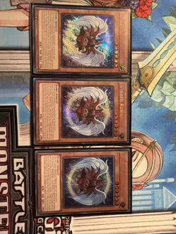YuGiOh! BLTR-EN001 Winged Kuriboh LV6 Secret Rare X3 Playset - Image 1