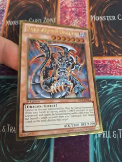 Yugioh Dark Armed Dragon PGLD-EN064 Gold Rare 1st Edition Near Mint - Image 2