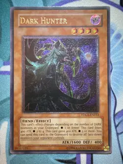YuGiOh! TCG - Dark Hunter - Ultimate Rare - TDGS-EN022 - MP - 1st Ed. - Image 1
