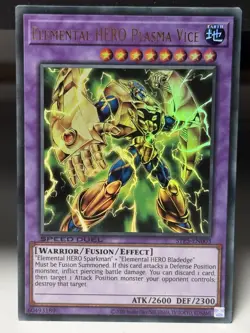 Yugioh! LP Elemental HERO Plasma Vice - STP5-EN003 - Ultra Rare - Unlimited Edit - Image 1
