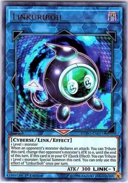 Yugioh Linkuriboh DUPO-EN071 Ultra Rare 1st Edition NM - Image 1