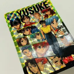 127 Yusuke Urameshi Holo YuYu Hakusho Carddass Card Bandai Japan 1994 TCG CCG - Image 3