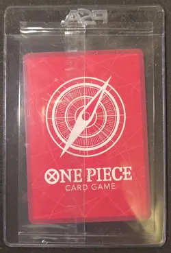 SEALED Shanks (July 2025 PSA Magazine Promo) OP09-001 One Piece Holographic Card - Image 2