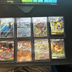 Pokemon Card Lot - Ultra Rare, Full Art & Secret Rare (8 Cards Total) - Image 1