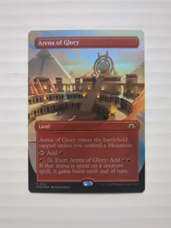 MTG Arena of Glory Borderless Foil Modern Horizons 3 NM Magic The Gathering - Image 1