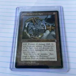 Magic The Gathering MTG Pentagram Of The Ages - Ice Age - VG Authentic Official - Image 1