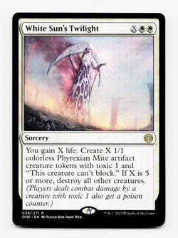 White Sun's Twilight [Phyrexia: All Will Be One] MTG Magic NM/M ⚪ - Image 1