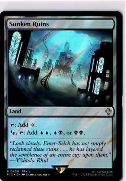 Sunken Ruins NM* SURGE FOIL Final Fantasy ENGLISH 0430 mtg -UnltdCards - Image 1