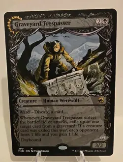 Graveyard Trespasser (Showcase) MTG Innistrad: Midnight Hunt Regular - Image 1
