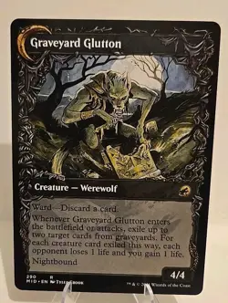 Graveyard Trespasser (Showcase) MTG Innistrad: Midnight Hunt Regular - Image 2