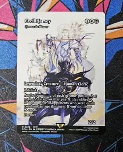 Cecil Harvey Tymna NM Regular MTG Final Fantasy Through The Ages Unplayed Magic - Image 1