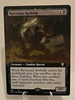 Ravenous Rotbelly (Extended Art) MTG Commander: Innistrad: Midnight Hunt Regular - Image 1