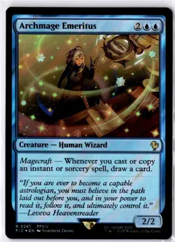 Archmage Emeritus NM* SURGE FOIL Final Fantasy ENGLISH 0261 mtg -UnltdCards - Image 1