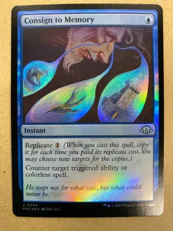 MTG 1x FOIL Consign to Memory # 54 Modern Horizons 3 Magic the Gathering x1 NM - Image 1
