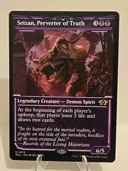 Seizan, Perverter of Truth MTG March of the Machine: Multiverse Legends Regular - Image 1