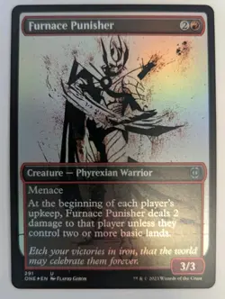 Furnace Punisher (Showcase) Phyrexia: All Will Be One Foil - MTG - Image 1